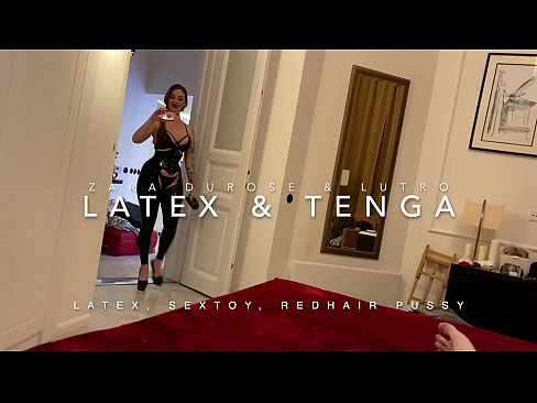 ❤️ Punapäine õepoolne õde latekskostüümis, keda kasuvend kuratab Porno fb at us et.sexonfire.ru ❌